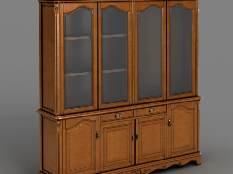 Bookcase 3D Model
