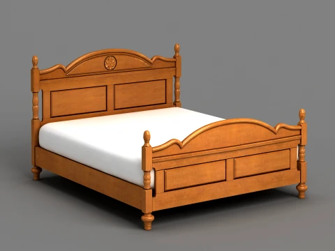 Bed 3D Model