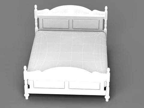 Bed 3D Model