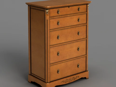Chest of drawers 3D Model