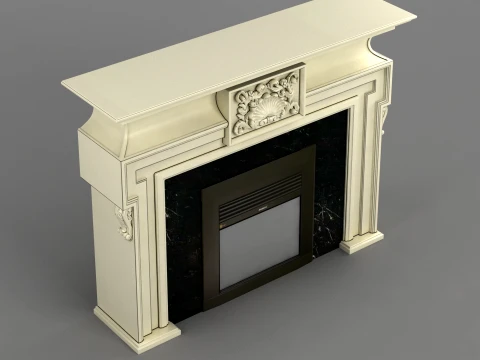 Fireplace 3D Model