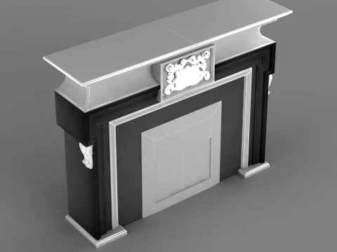 Fireplace 3D Model