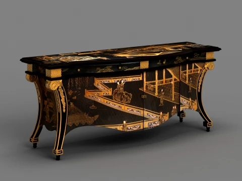 A jade table 3D Model