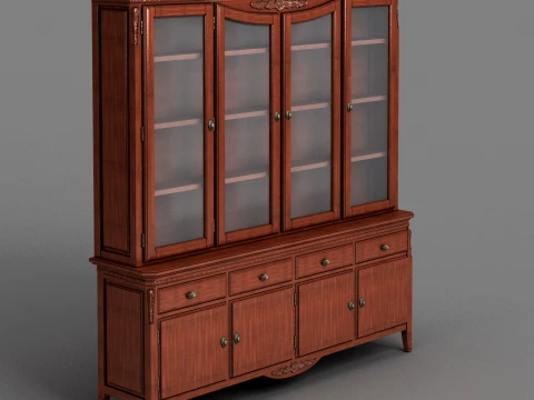 Bookcase 3Dモデル