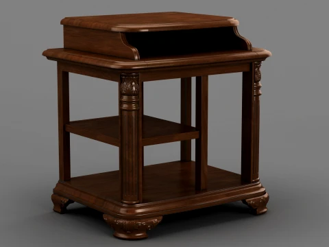 Computer desk 3D Модель