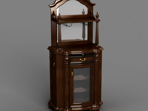 Bar counter 3D Model