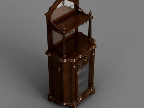 Bar counter 3D Model