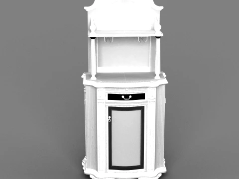 Bar counter 3D Model
