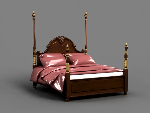 Bed 3D Model