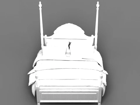 Bed 3D Model