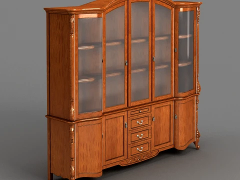 Bookcase 3D Model