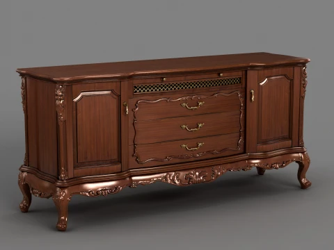 Base cabinet 3D Model