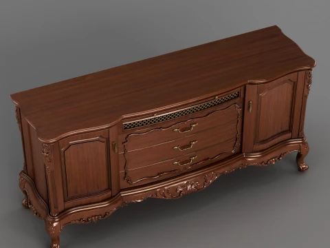 Base cabinet 3D Model