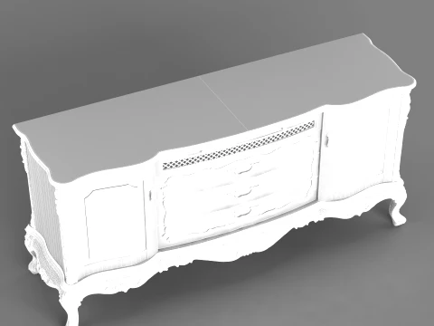 Base cabinet 3D Model
