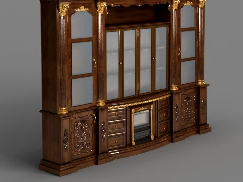 Bookcase 3D Model