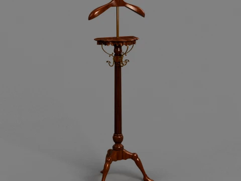 Coat rack 3D Model