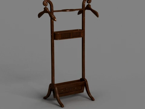 Coat rack 3D Modell