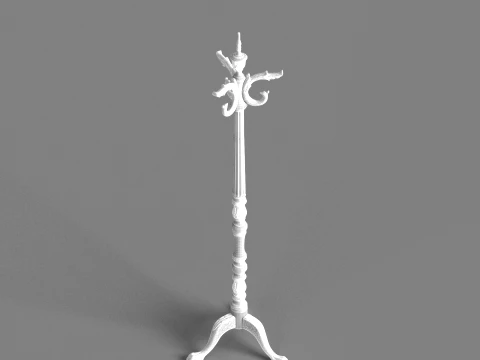 Coat rack 3D Model