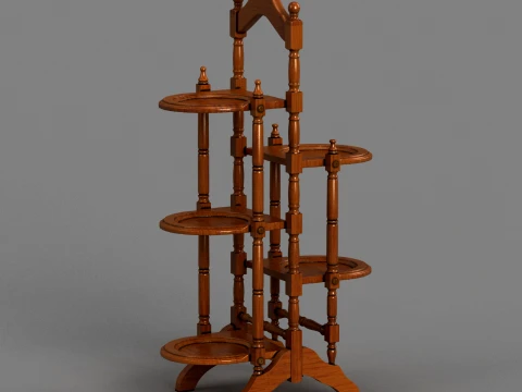 Bookshelf Modelo 3D