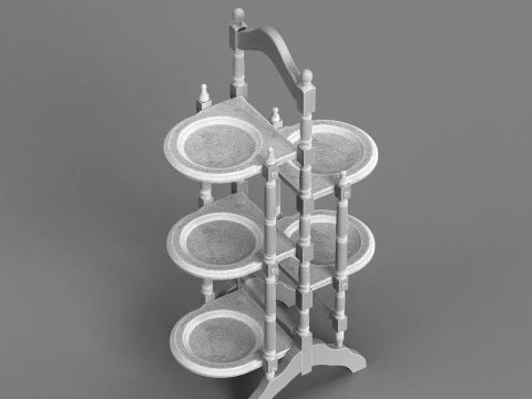 Bookshelf 3D Model