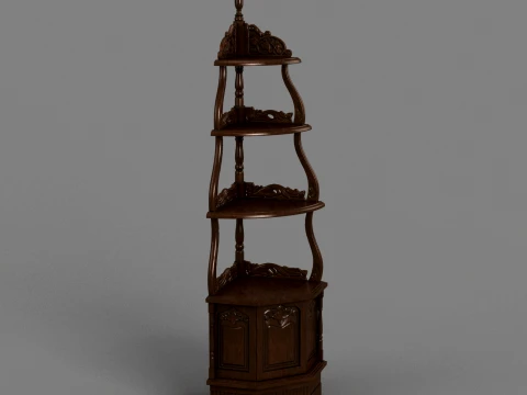 Bookshelf 3D Modell