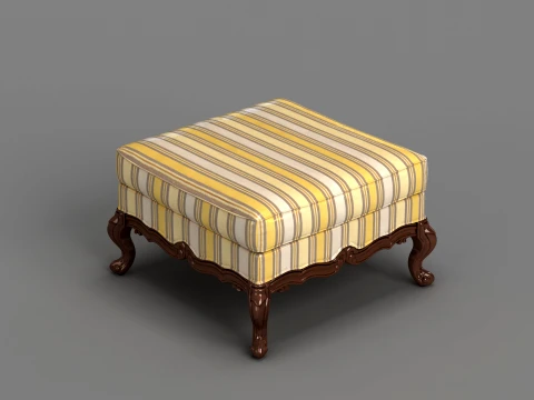 Footstool 3D Model