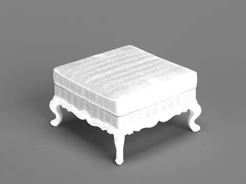 Footstool 3D Model