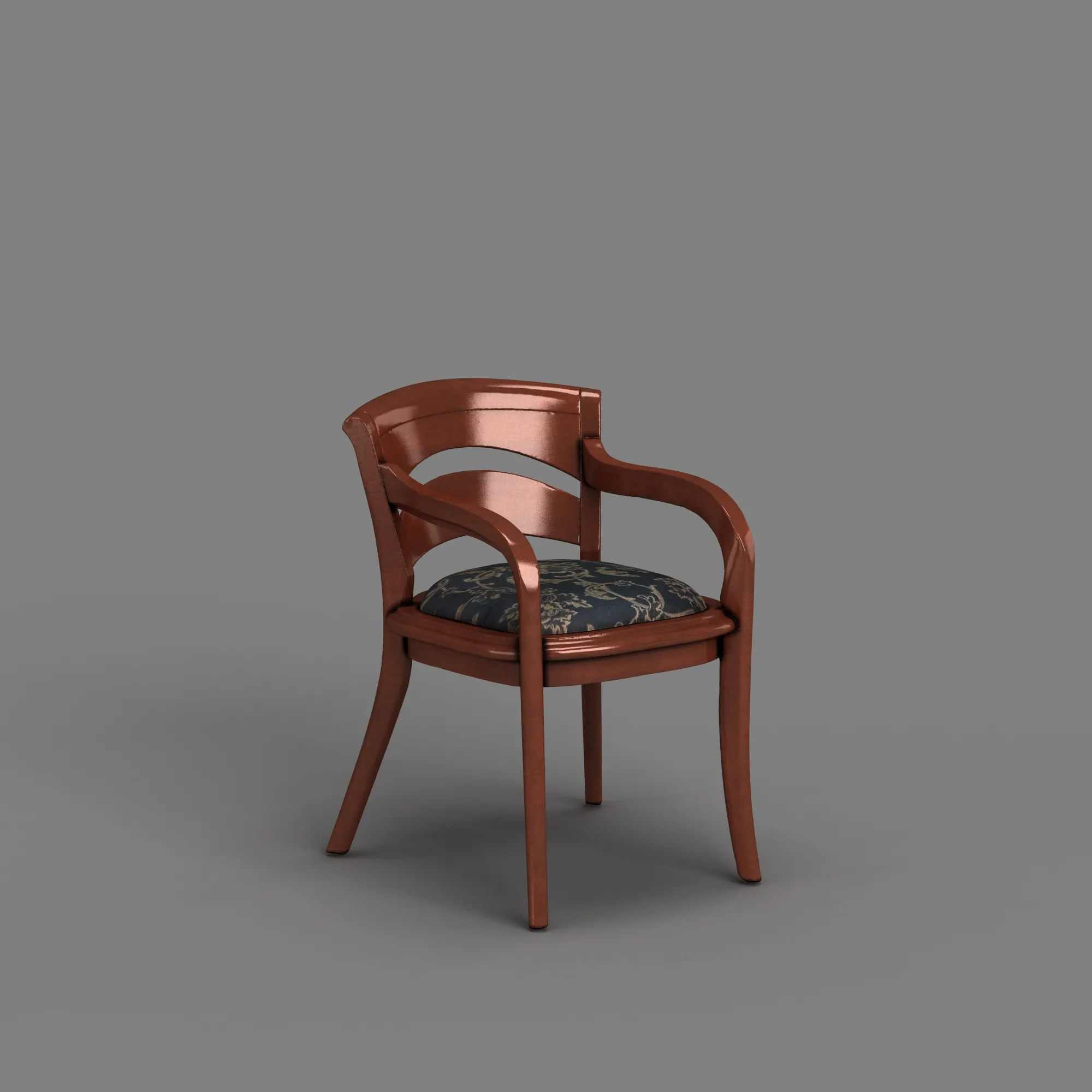 Chair 3D Model .c4d .max .obj .3ds .fbx .stl .blend 