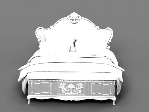 Bed 3D Model