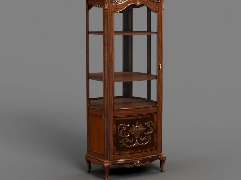 Wine cabinet 3D Model