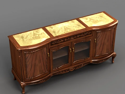 Dining table 3D Model