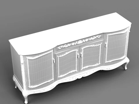 Dining table 3D Model