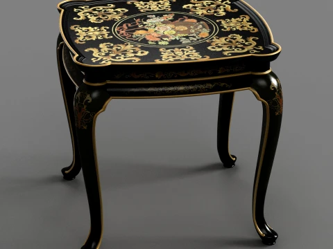 Side table 3D Model