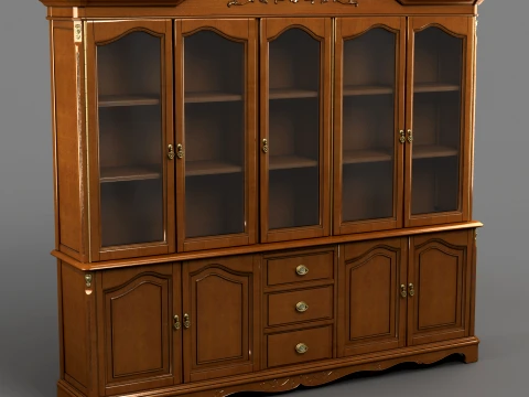 Bookcase 3D 모델
