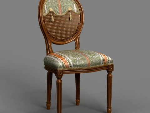 Rattan chair 3D Model