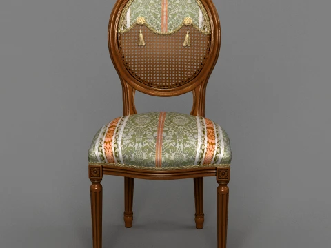 Rattan chair 3D Model