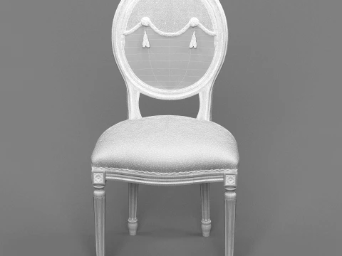 Rattan chair 3D Model
