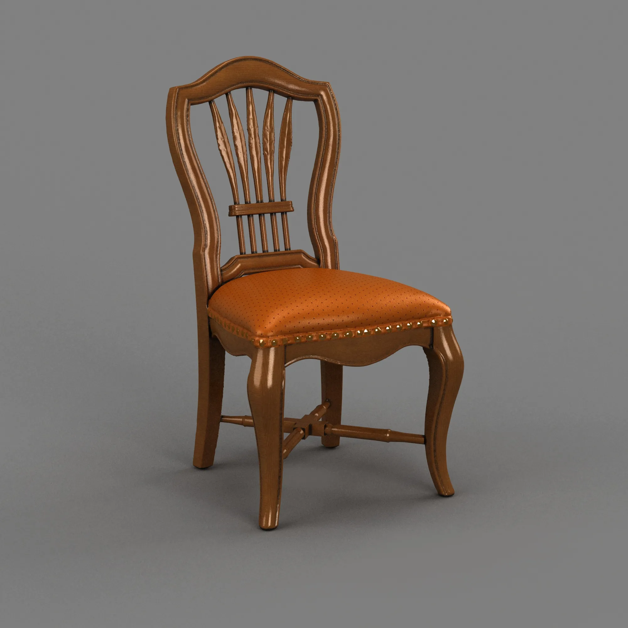 Chair 3D Model .c4d .max .obj .3ds .fbx .stl .blend 