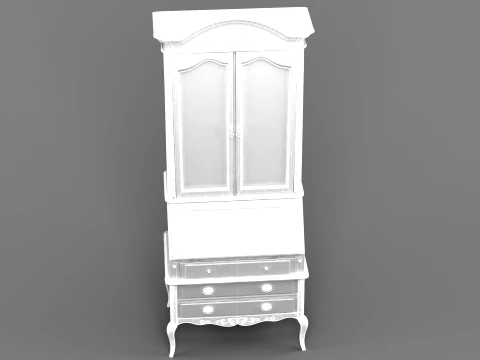 Display cabinet 3D Model