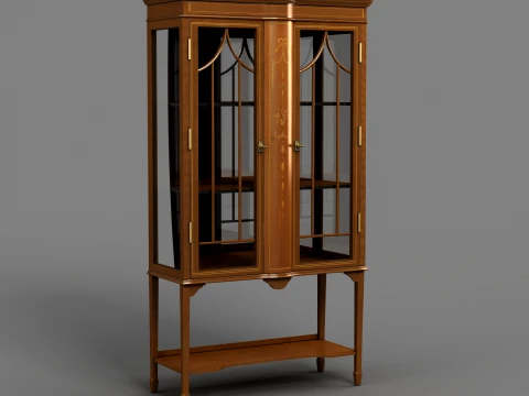 Display cabinet 3D Model