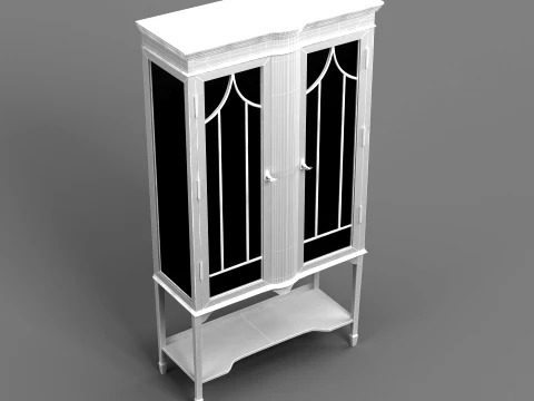 Display cabinet 3D Model