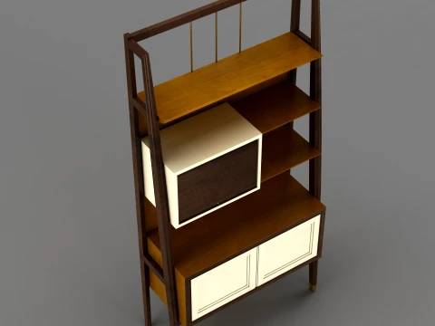 Modular cabinet 3D Model