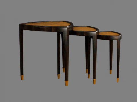 Nesting table 3D Model