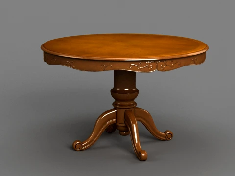 Dining table Model 3D