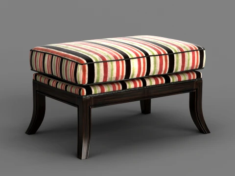 Footstool 3D Model