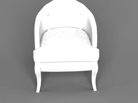 Footstool 3D Model