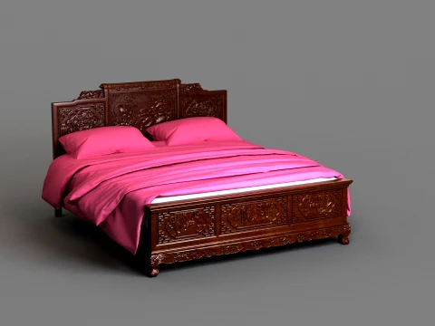 Bed 3D Model