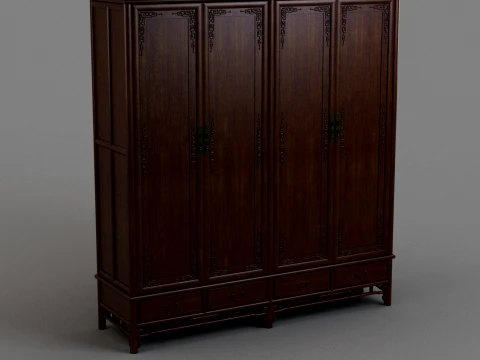 Wardrobe 3D Model