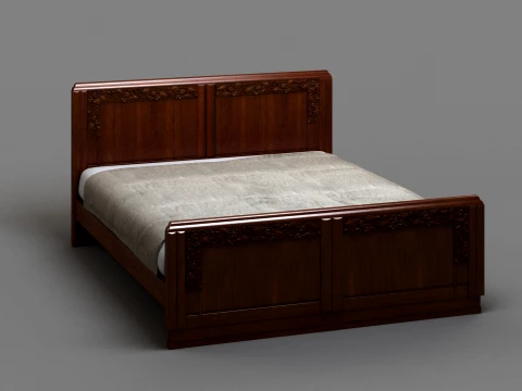 Bed 3D Model