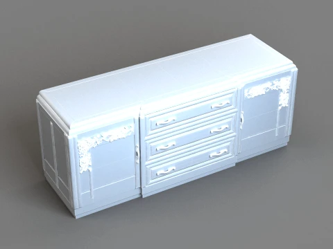 Base cabinet 3D Model